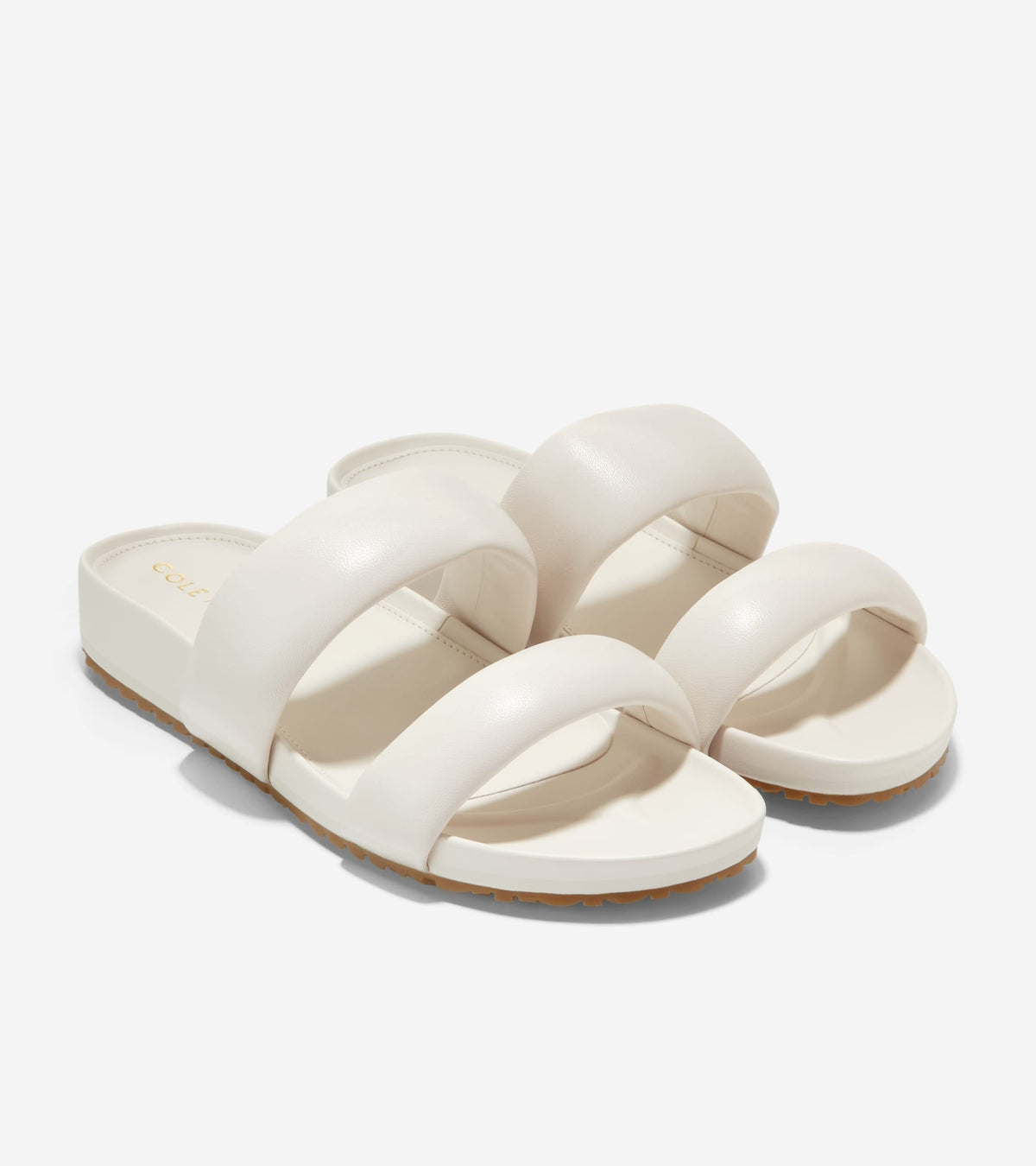Γυναικεία Mojave Double Band Slide Sandal Ivory (W28501C) - Cole Haan
