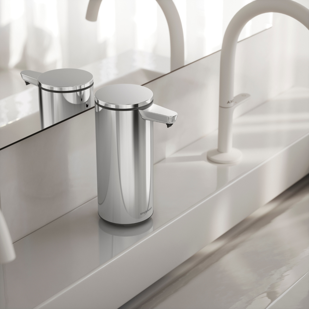 Επαναφορτιζόμενη Αντλία Σαπουνιού με Αισθητήρα, Γυαλιστερό Ανοξείδωτο Ατσάλι - ST1092 Simplehuman