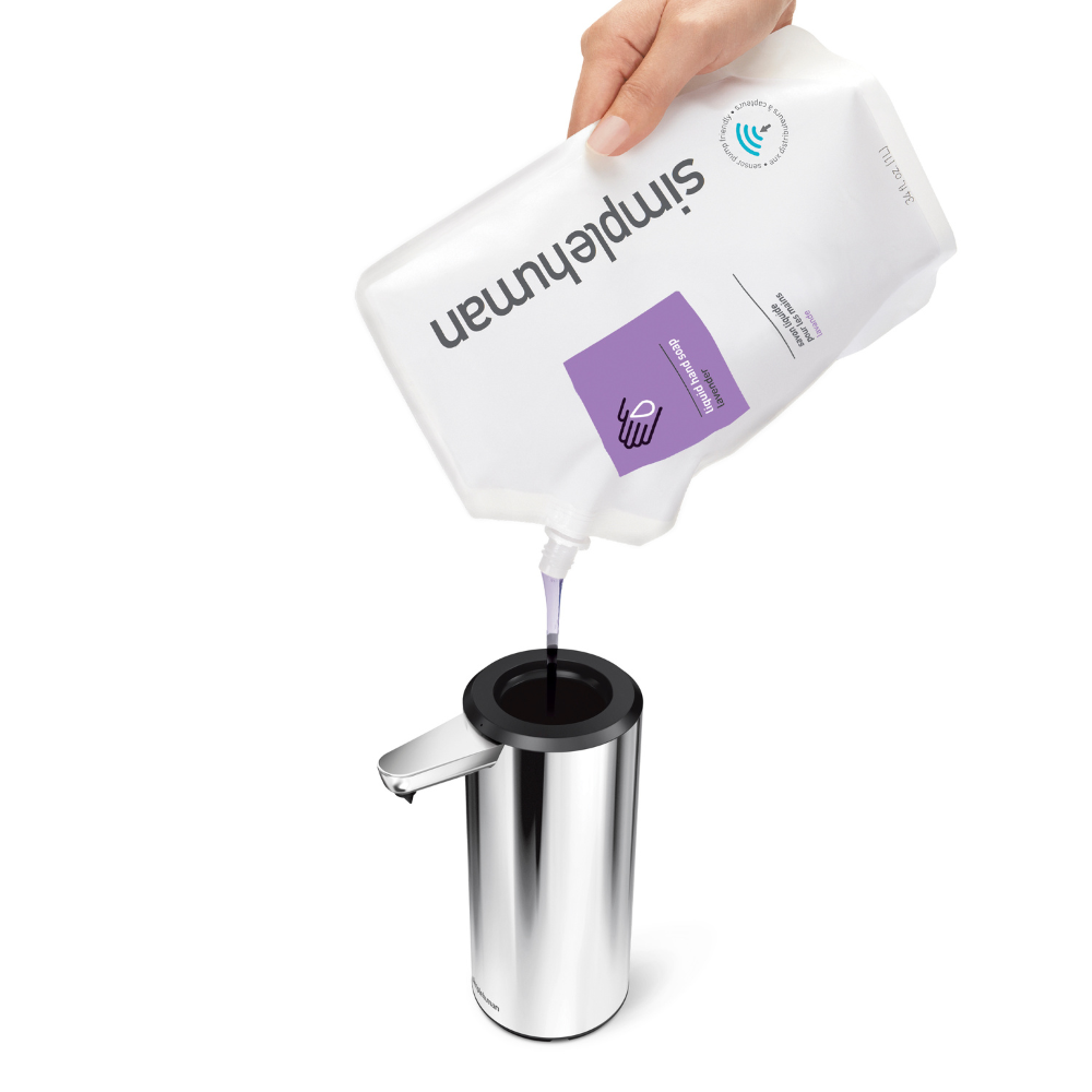 Επαναφορτιζόμενη Αντλία Σαπουνιού με Αισθητήρα, Γυαλιστερό Ανοξείδωτο Ατσάλι - ST1092 Simplehuman