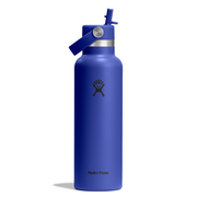 Hydro Flask Μπουκάλι Standard Mouth Flex Straw Cap 621 ml – Capri Blue (S21CFS382)