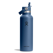 Hydro Flask Μπουκάλι Standard Mouth Flex Straw Cap 621 ml – Harbor Blue (S21CFS384)