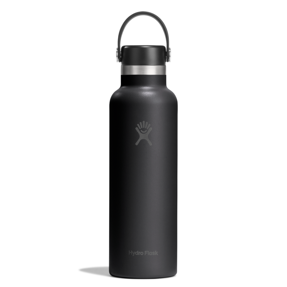 Hydro Flask Μπουκάλι Standard Mouth Flex Cap 621 ml – Black (S21CSX001)
