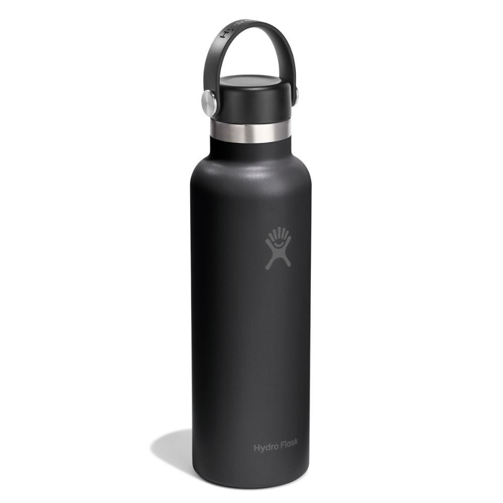 Hydro Flask Μπουκάλι Standard Mouth Flex Cap 621 ml – Black (S21CSX001)