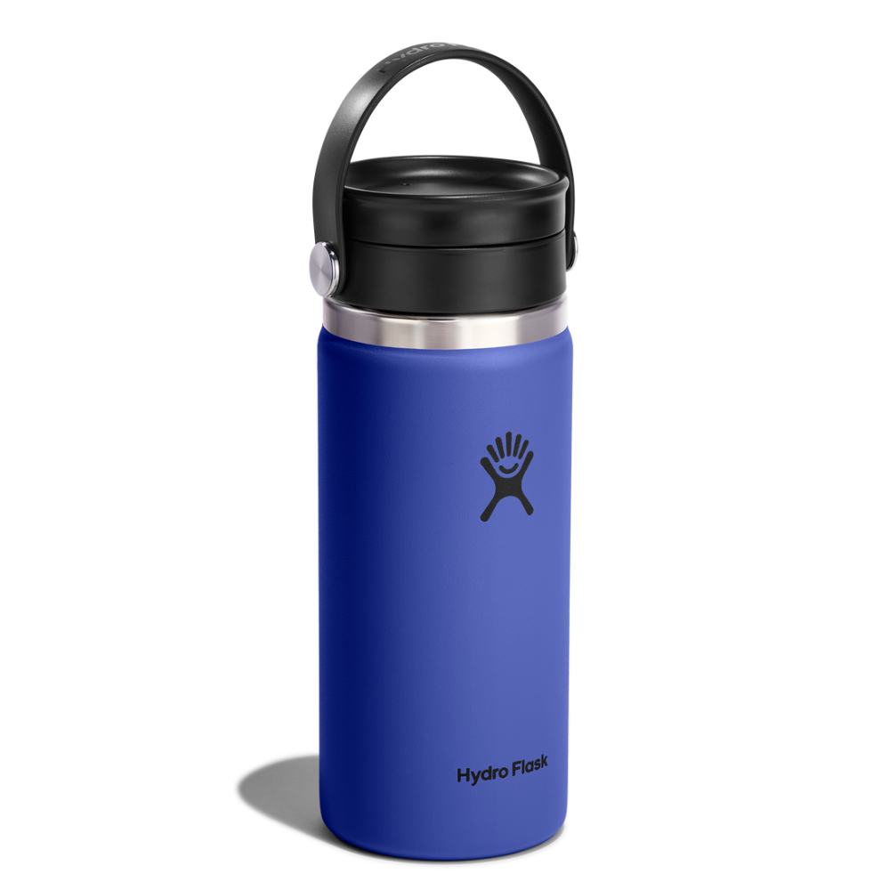 Hydro Flask Μπουκάλι Wide Mouth Flex Sip Lid 473 ml – Capri Blue (W16BCX382)