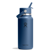 Hydro Flask Μπουκάλι Wide Mouth Flex Straw Cap 946 ml – Harbor Blue (W32CFS384)