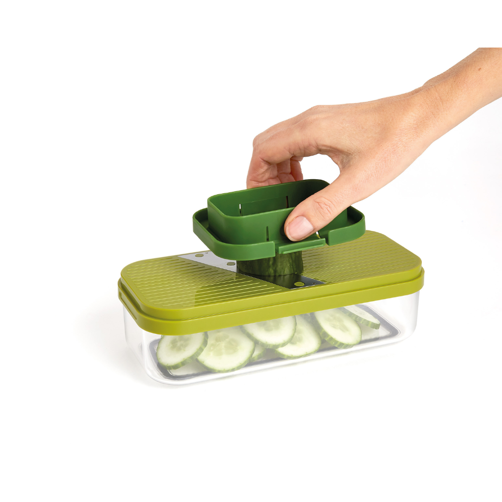 Joseph Joseph Multi-prep™ Compact Πολύχρωμο Σετ 4 Τεμαχίων Τρίφτη & Κόφτη σε Φέτες