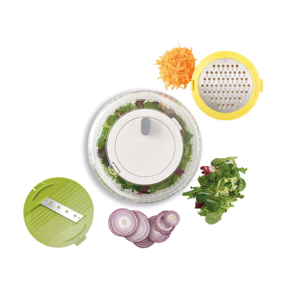 Joseph Joseph Σετ Προετοιμασίας Σαλάτας Multi-Prep™ 3 Τεμαχίων Πολύχρωμο