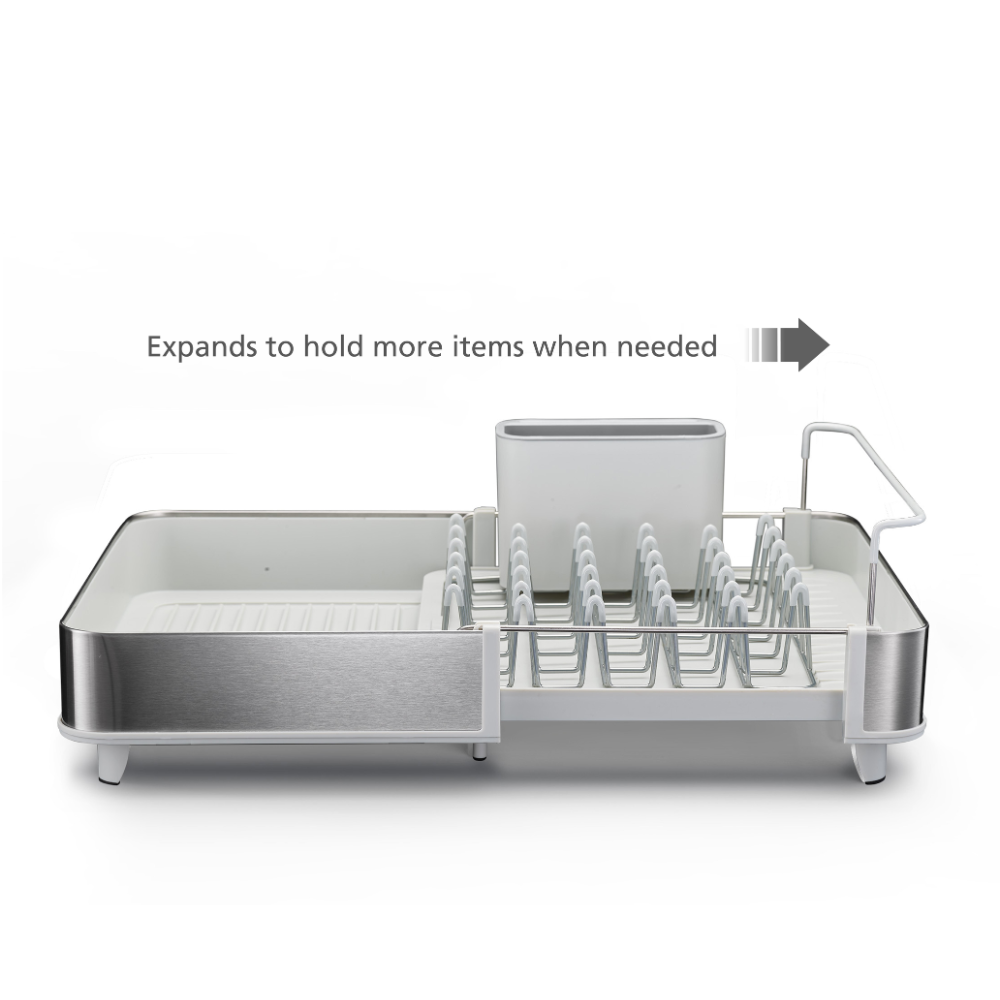 Joseph Joseph Extend™ Αποστραγγιστής Πιάτων απο Ανοξείδωτο Ατσάλι