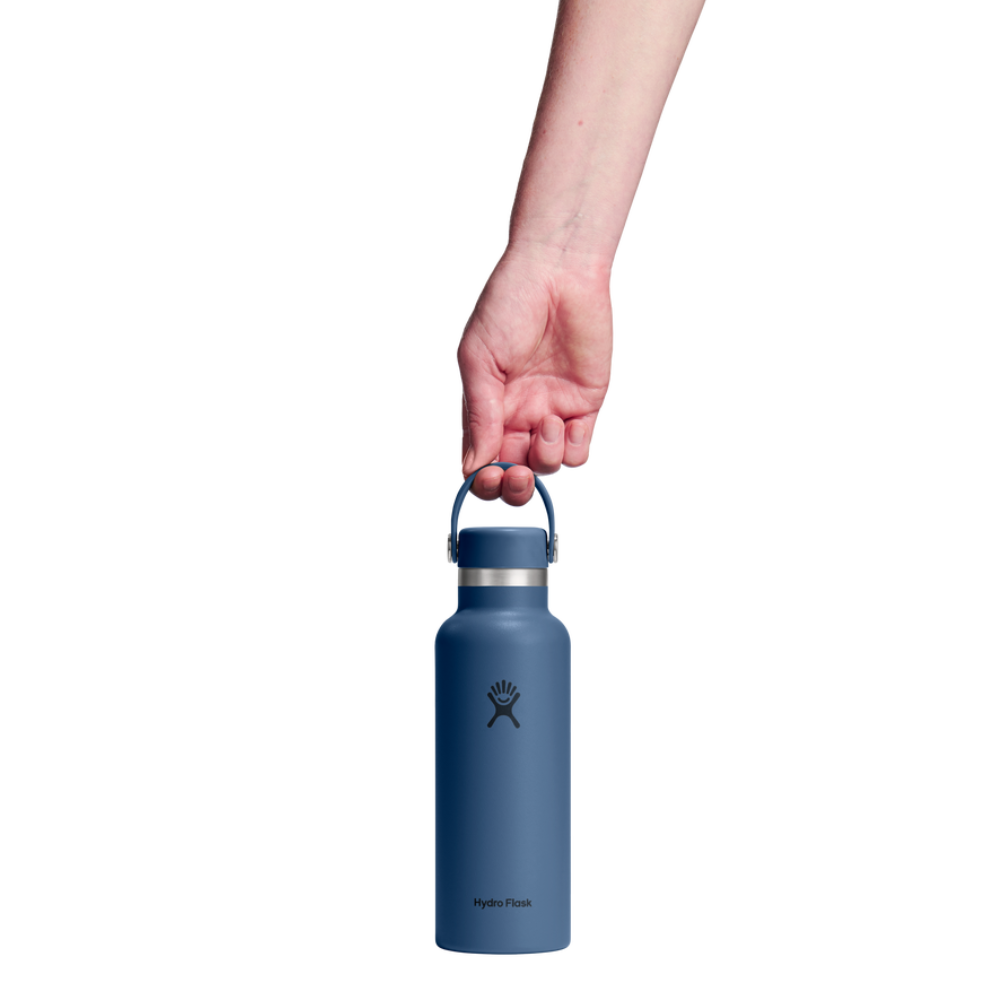 Hydro Flask Μπουκάλι Standard Mouth Flex Cap 532 ml – Harbor Blue (S18CSX384)
