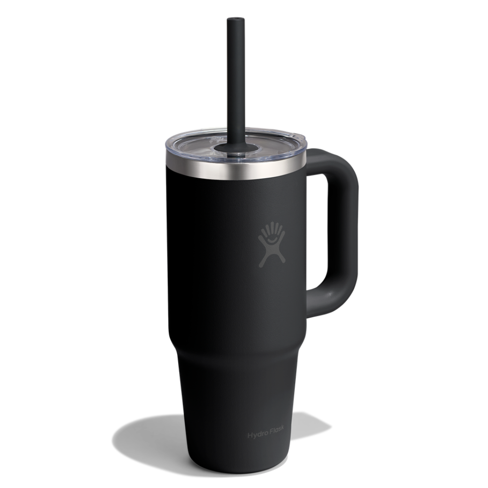 Hydro Flask Ποτήρι All Around™ Travel Tumbler Clear Lid 710 ml – Black (TT24PSCC001)