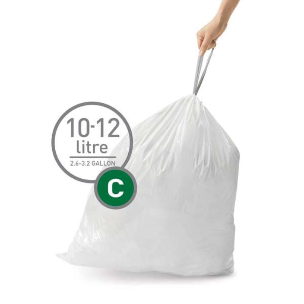 Simplehuman code C custom fit liners, 20 pack (CW0162)