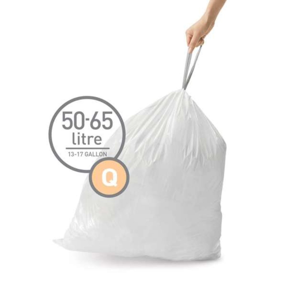 Simplehuman code Q custom fit liners, 20 pack (CW0176)