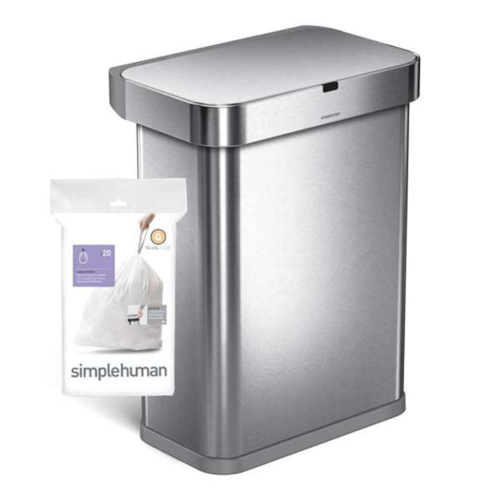Simplehuman code Q custom fit liners, 20 pack (CW0176)