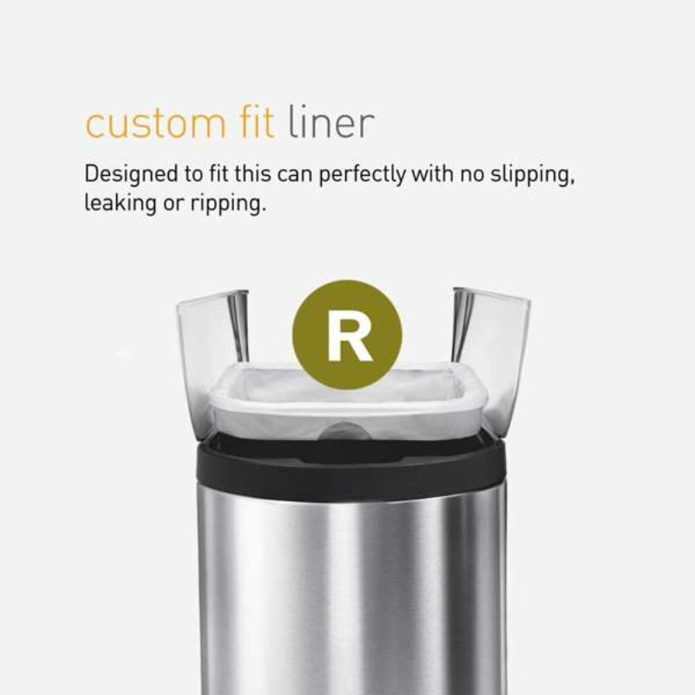 Simplehuman code R custom fit bin liners, pack of 20 (CW0201)