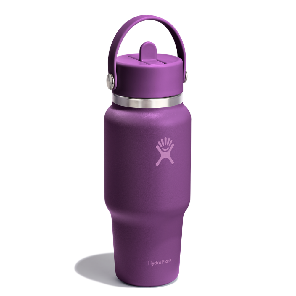 Hydro Flask Μπουκάλι Wide Mouth Flex Straw Travel 710 ml – Beachplum (WT24CFS526)
