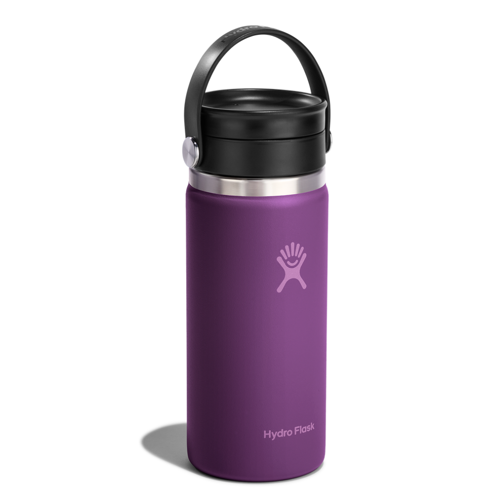 Hydro Flask Μπουκάλι Wide Mouth Flex Sip Lid 473 ml – Beachplum Purple (W16BCX526)