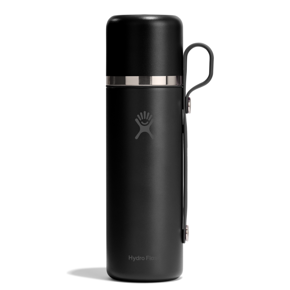 Hydro Flask Θερμός με Κούπα Hot Flask & Cup 828 ml – Black (FLC28001)