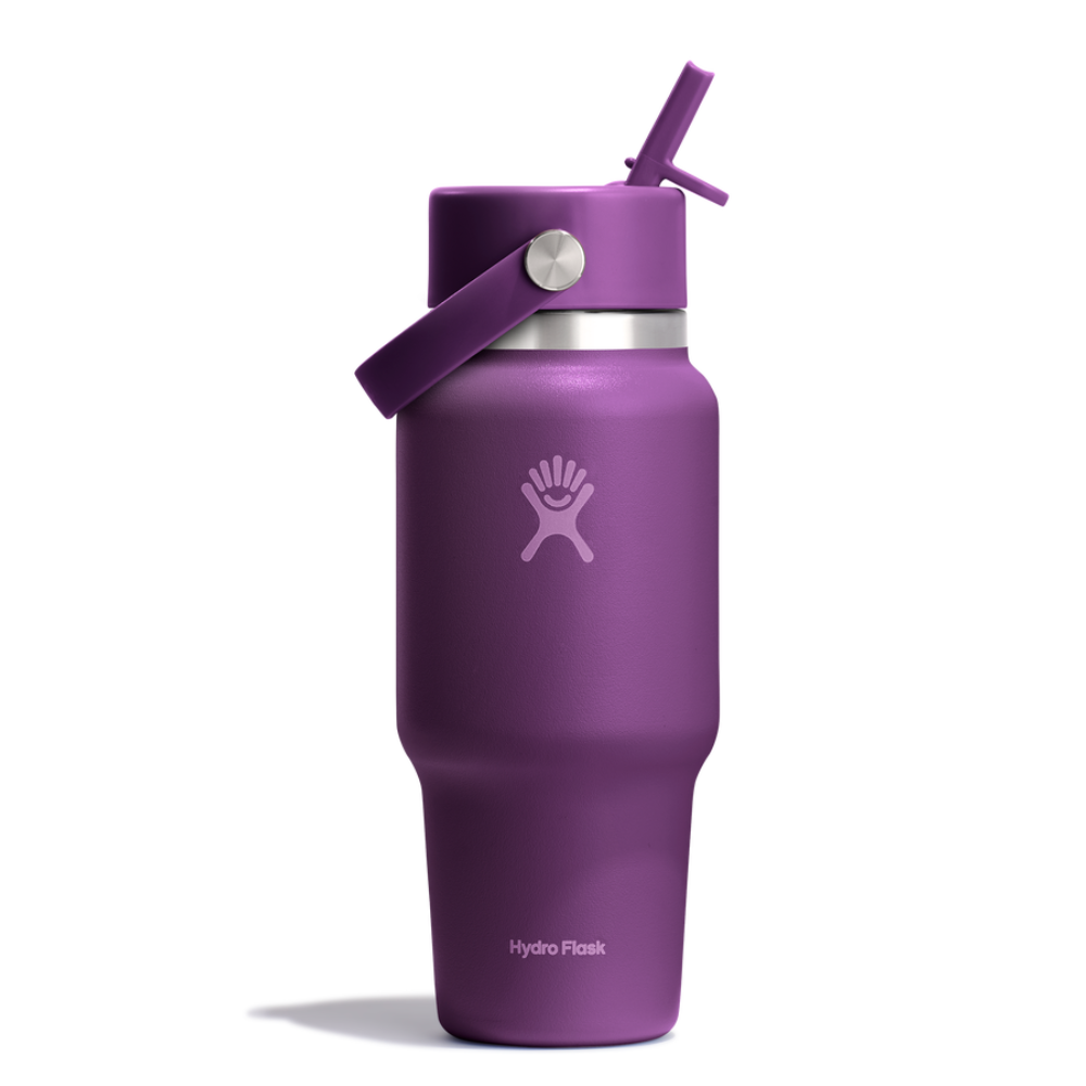 Hydro Flask Μπουκάλι Wide Mouth Flex Straw Travel 710 ml – Beachplum (WT24CFS526)