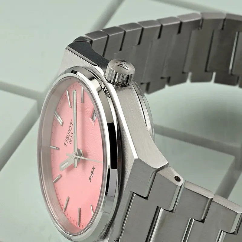 Ρολόι Tissot T-Classic Quartz Pink Dial T1372101133100 - Γυναικείο