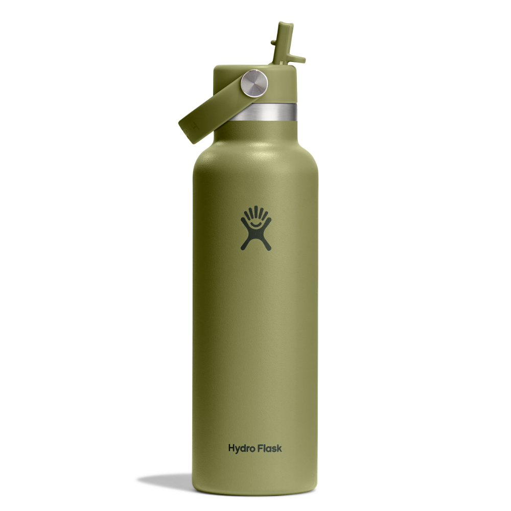 Hydro Flask Μπουκάλι Standard Mouth Flex Straw Cap 621 ml – Palmer Green (S21CFS346)