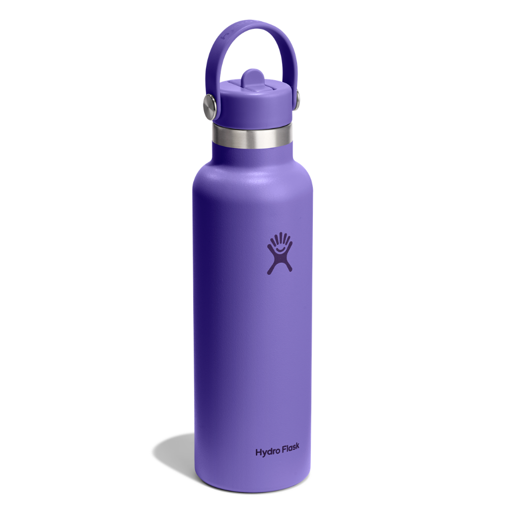 Hydro Flask Μπουκάλι Standard Mouth Flex Straw Cap 621 ml – Utopia Purple (S21CFS527)