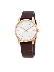 Ρολόι City K2G23620 Καφέ CALVIN KLEIN- Γυναικείο