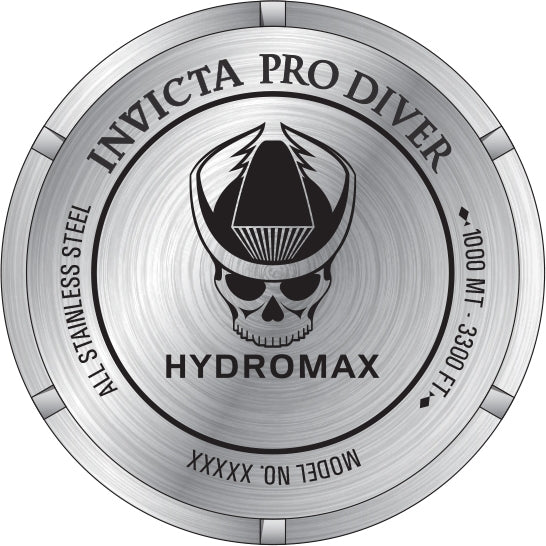 Ρολόι Invicta Hydromax Quartz Green Dial Dive 44745 - Ανδρικό