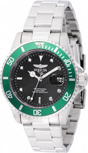 Ρολόι Invicta Pro Diver Date Quartz Black Dial Green Bezel 47353 - Ανδρικό