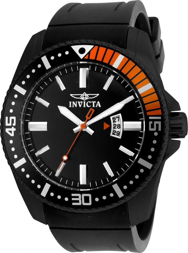 Ρολόι Invicta Pro Diver Black Dial 21449 Quartz - Ανδρικό 48mm