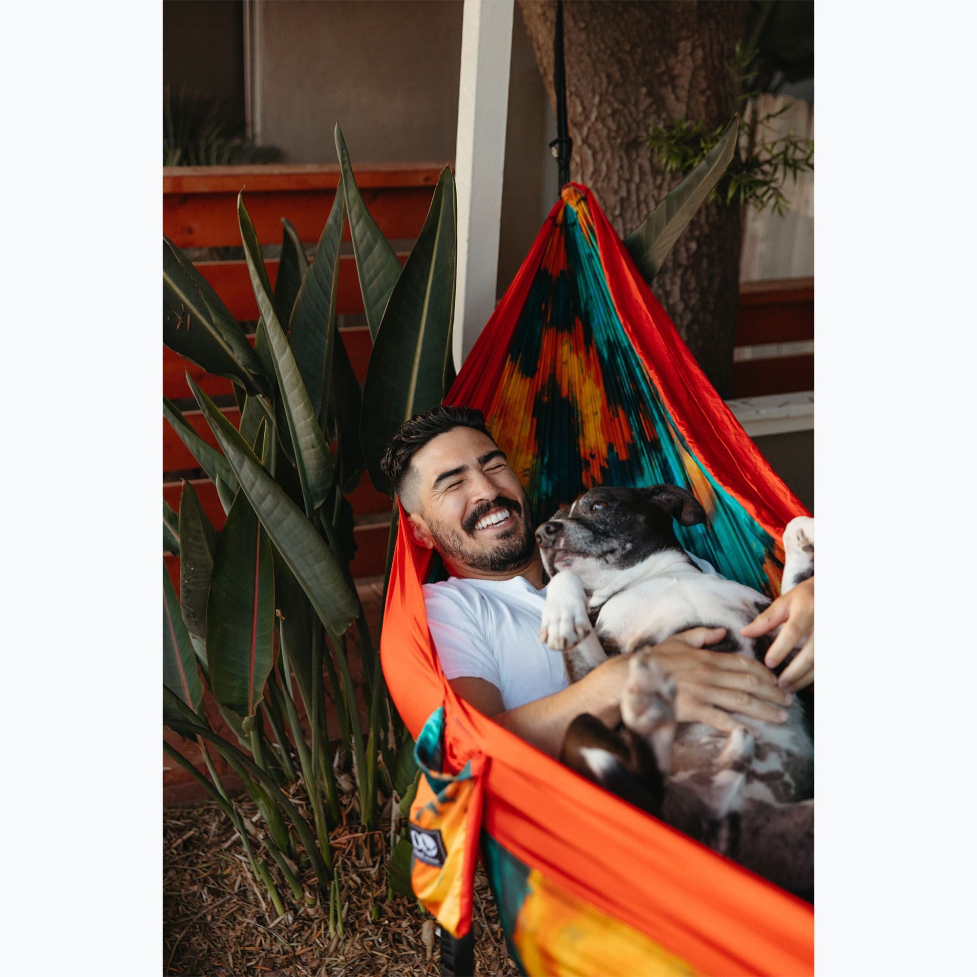 Αιώρα ENO DoubleNest Hammock Print Tie Dye | Red