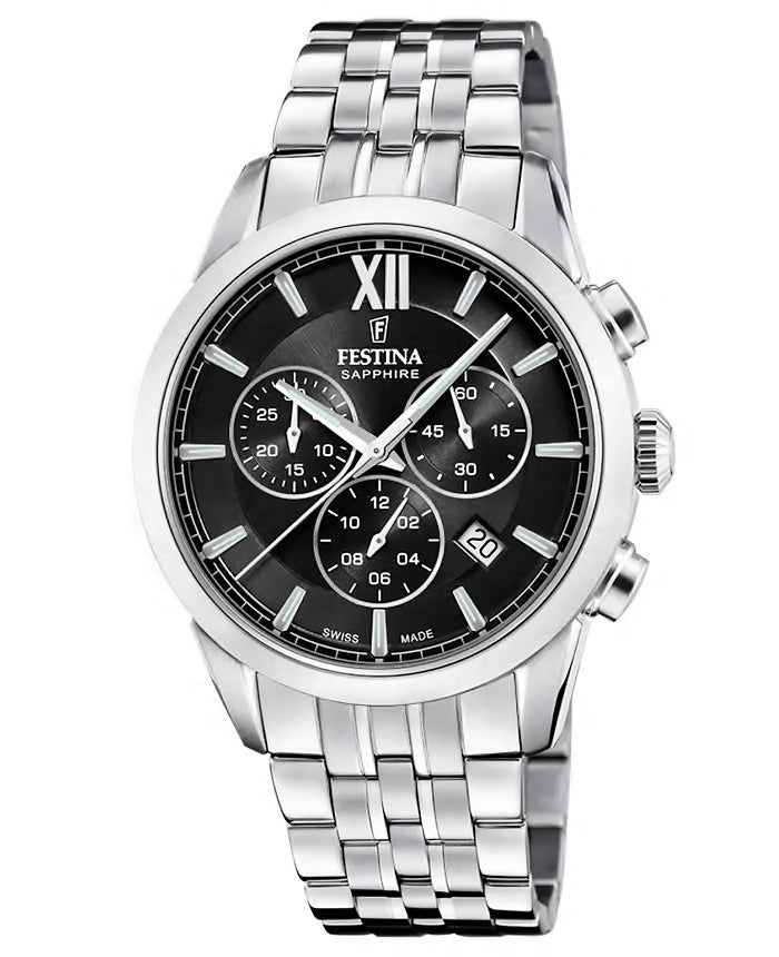 Ρολόι Festina Swiss Made Chrono F20040/4 Quartz - Ανδρικό