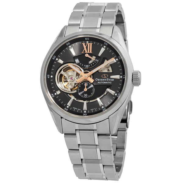 Ρολόι Orient Star Black Open Heart Dial RE-AV0004N00B Automatic - Ανδρικό