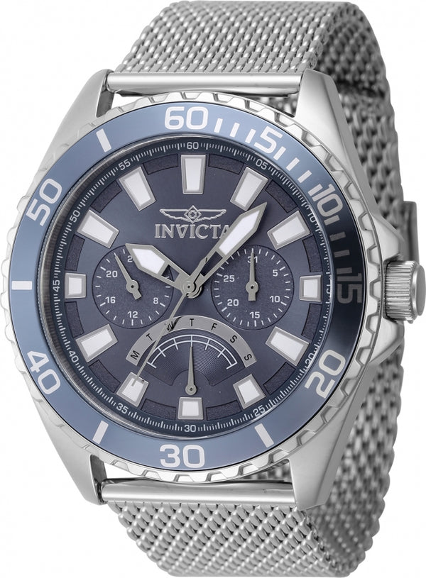 Ρολόι Invicta Pro Diver GMT Retrograde Blue Dial 46905 Quartz - Ανδρικό