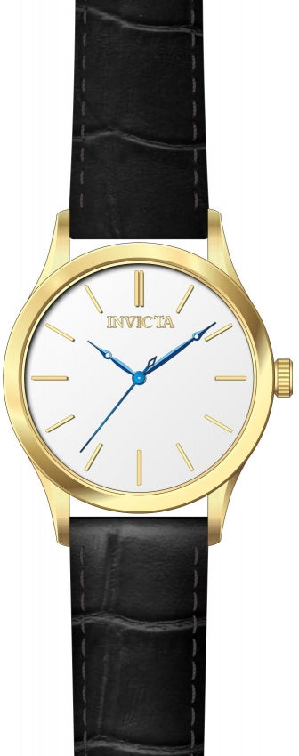 Ρολόι Quartz με Δερμάτινο Λουράκι  INVICTA 23024 - Ανδρικό
