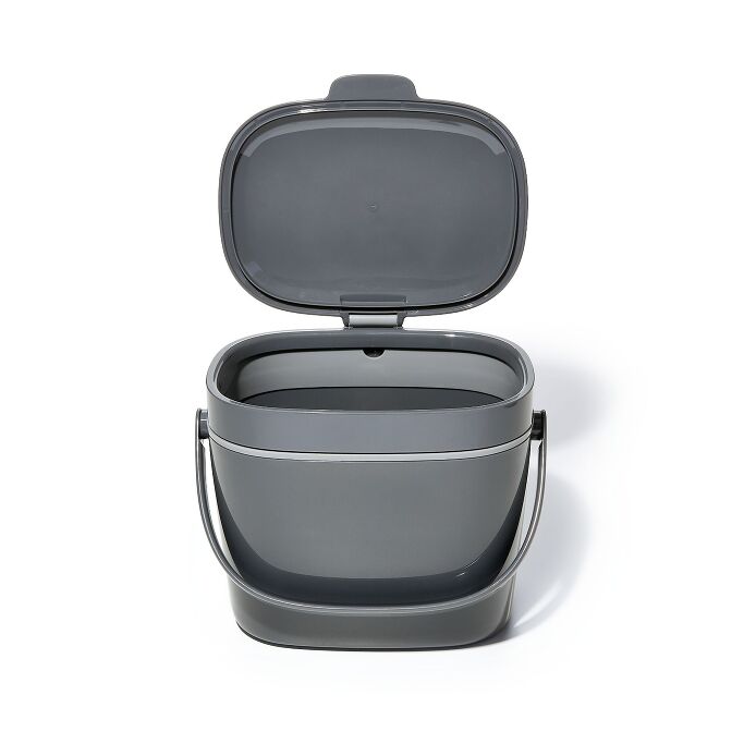 OXO Κάδος Κομποστοποίησης Easy-Clean 6.6L Charcoal (13294600)