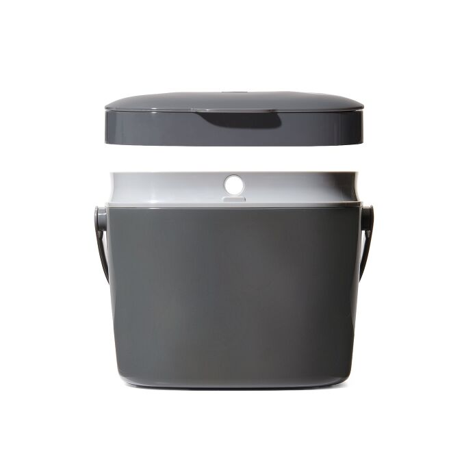OXO Κάδος Κομποστοποίησης Easy-Clean 6.6L Charcoal (13294600)