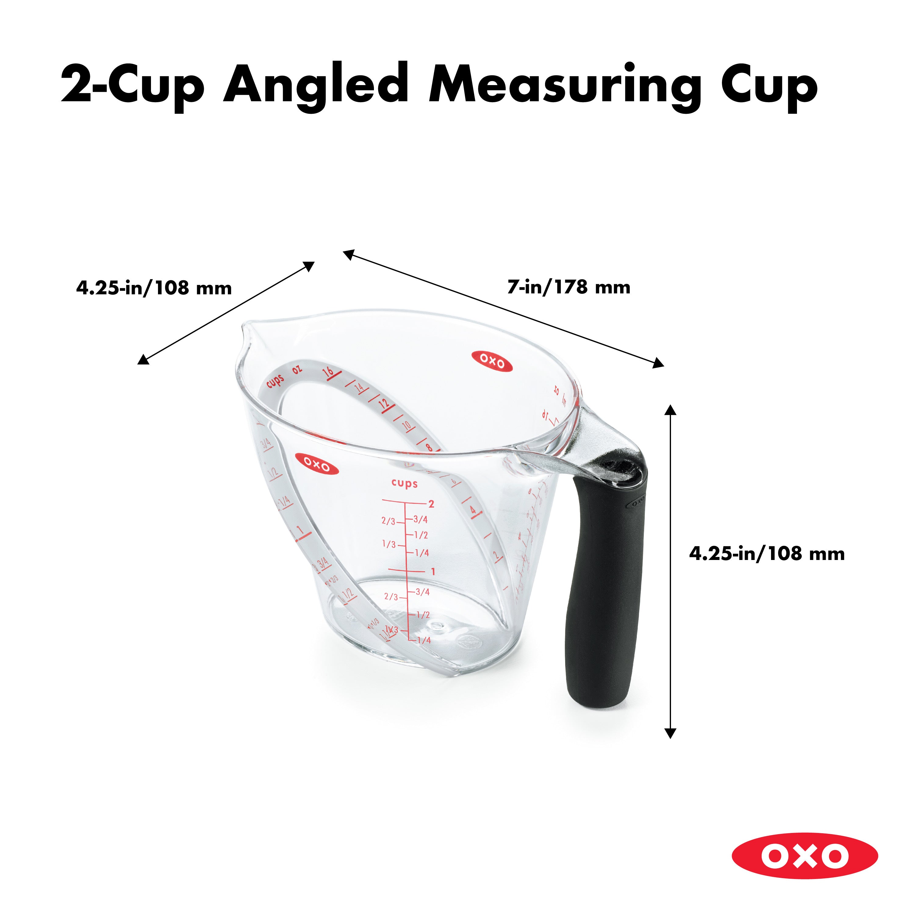 OXO Δοσομετρητής 2 Cups Tritan 500ml (1050586)