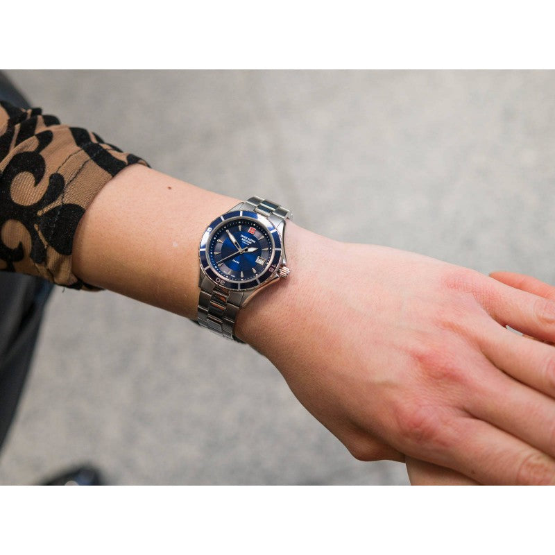 Ρολόι Swiss Alpine Military Nautilus Lady SAM7740.1135 Quartz - Γυναικείο 36 mm (without crown)