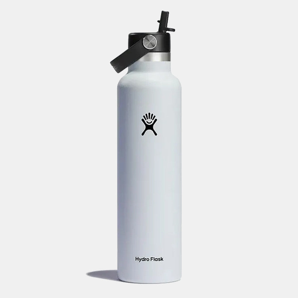 Hydro Flask Θερμός Standard Mouth με Flex Straw Cap 621 ml - Λευκό (S21FS110)