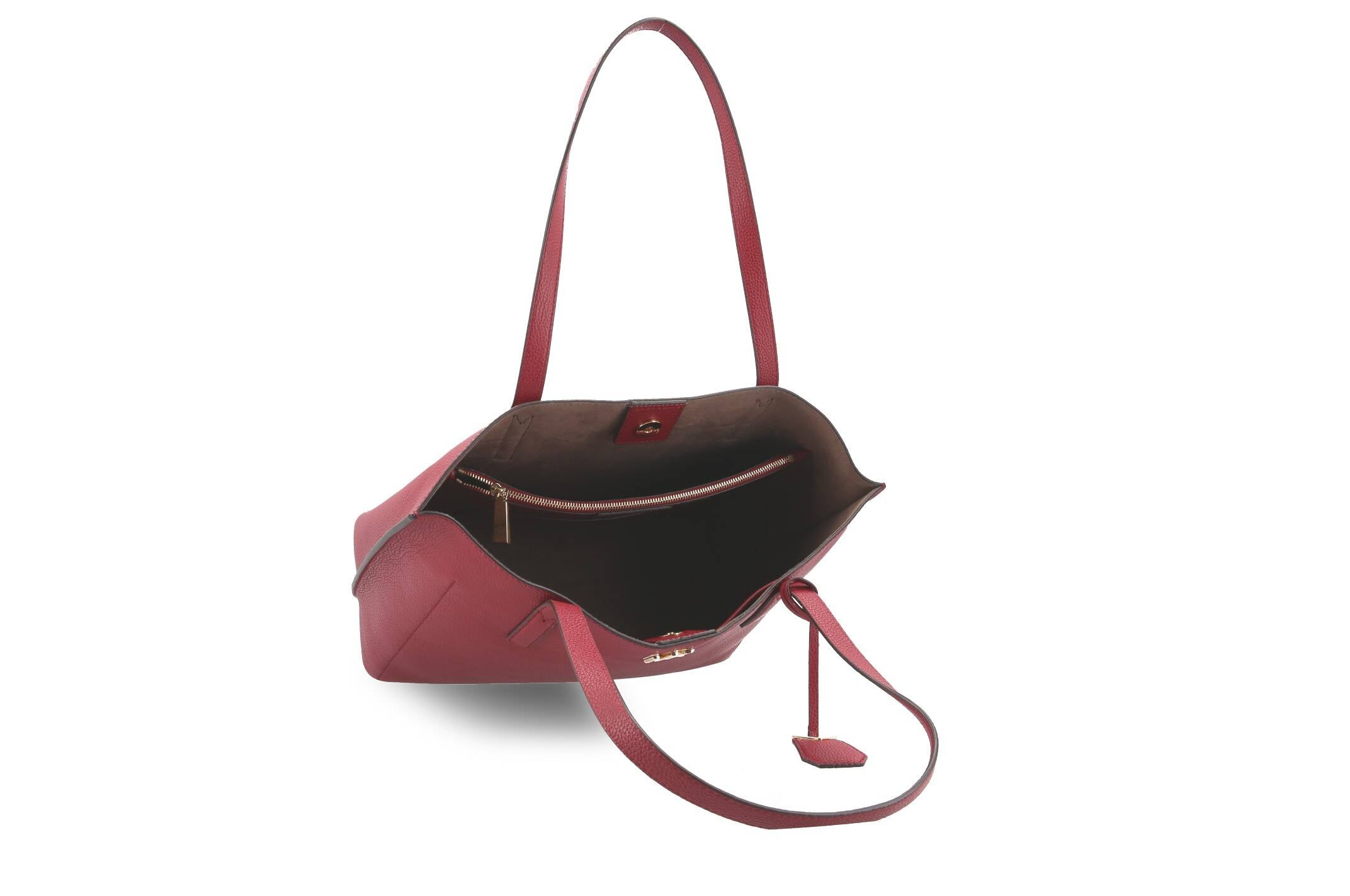 Michael Kors Tote Bag for Women - Oxblood (30T8GX4T8L)