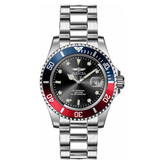 Ρολόι Invicta Pro Diver Quartz Black Dial Peosi Bezel 47354 - Ανδρικό