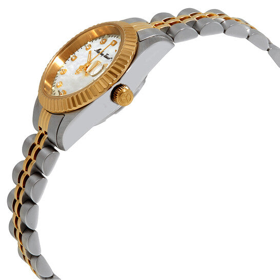 Ρολόι Mathey-Tissot Mathey II Quartz Crystal Mother of Pearl Dial D710BI - Γυναικείο