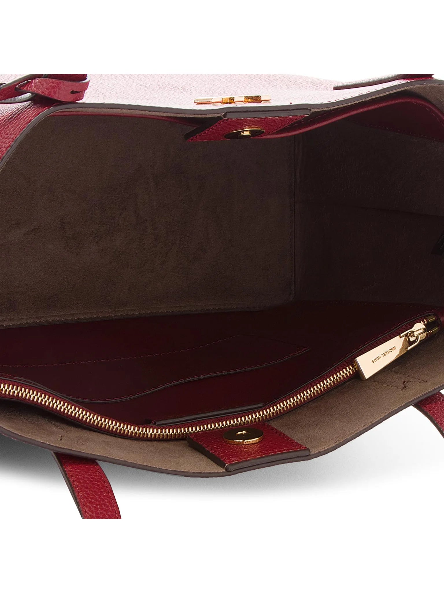 Michael Kors Tote Bag for Women - Oxblood (30T8GX4T8L)