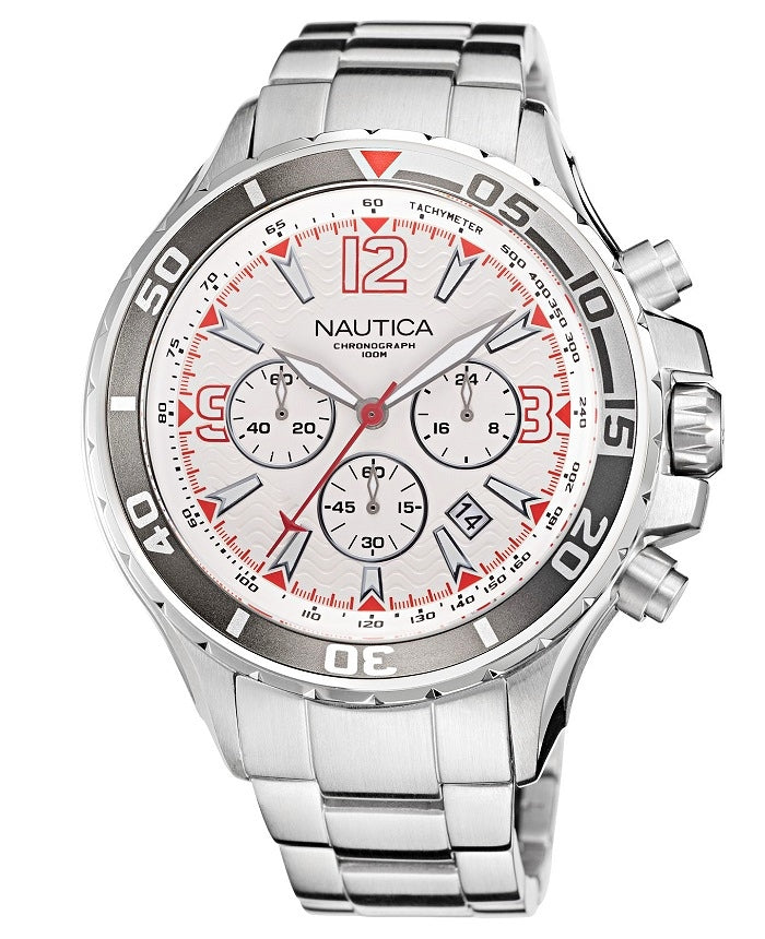 Ρολόι Nautica Key Biscayne Chrono NAPNSS218 Quartz - Ανδρικό