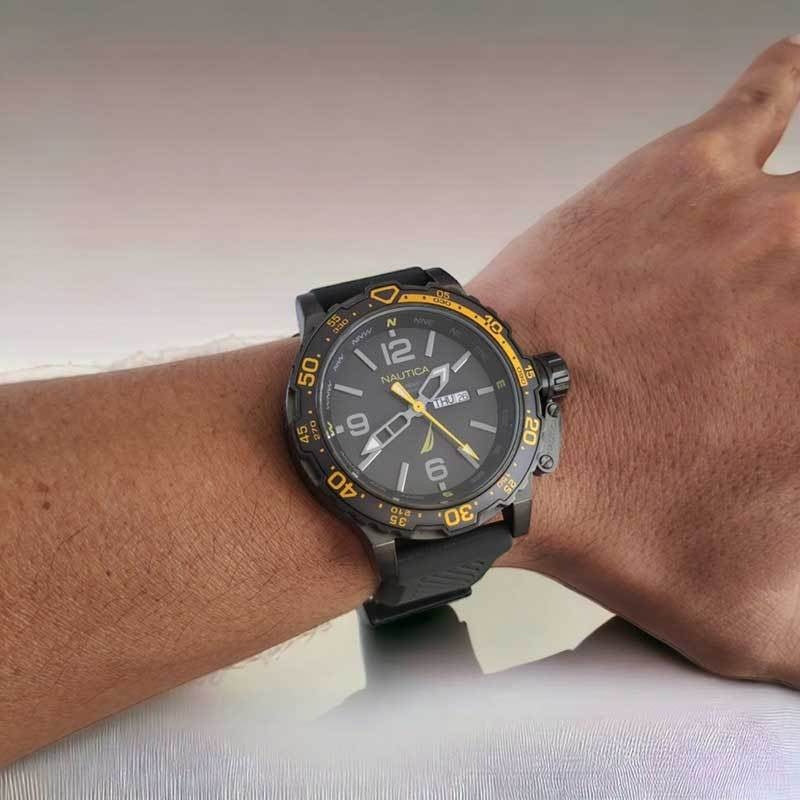 Ρολόι Nautica Glenrock Lagoon NAPGLF115 Quartz - Ανδρικό