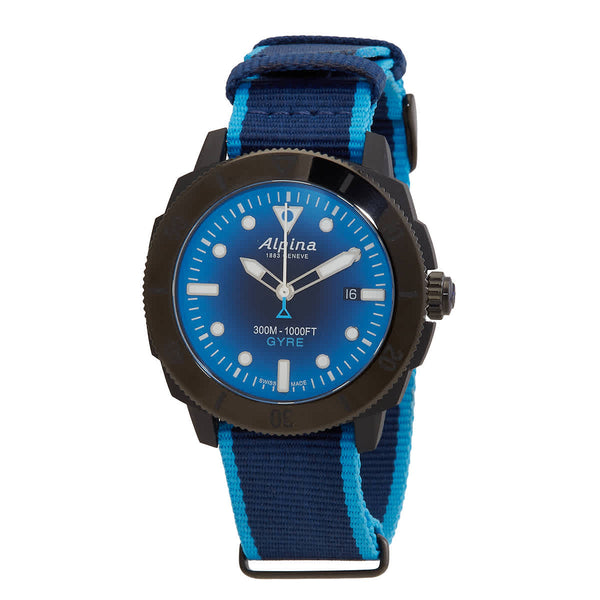 Ρολόι Alpinia Seastrong Diver Gyre Blue Dial AL-525LNSB4VG6 Automatic - Ανδρικό