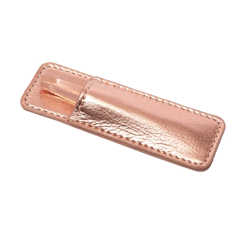 Τσιμπιδάκι Φρυδιών Rose Gold με Θήκη - Tweezerman 1254-R