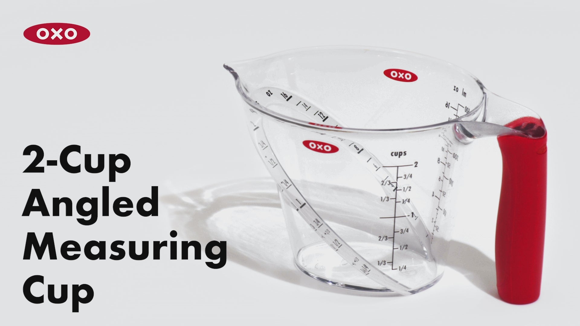 Φόρτωση βίντεο: OXO Δοσομετρητής 2 Cups Tritan 500ml (1050586)