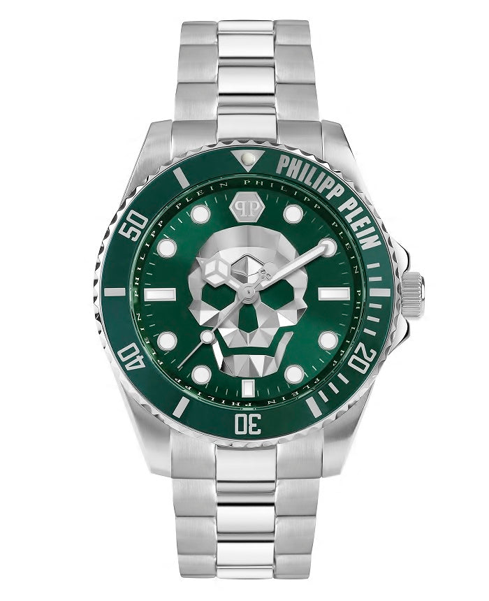 Ρολόι Philipp Plein The Skull Diver PWOAA0622 Quartz - Ανδρικό