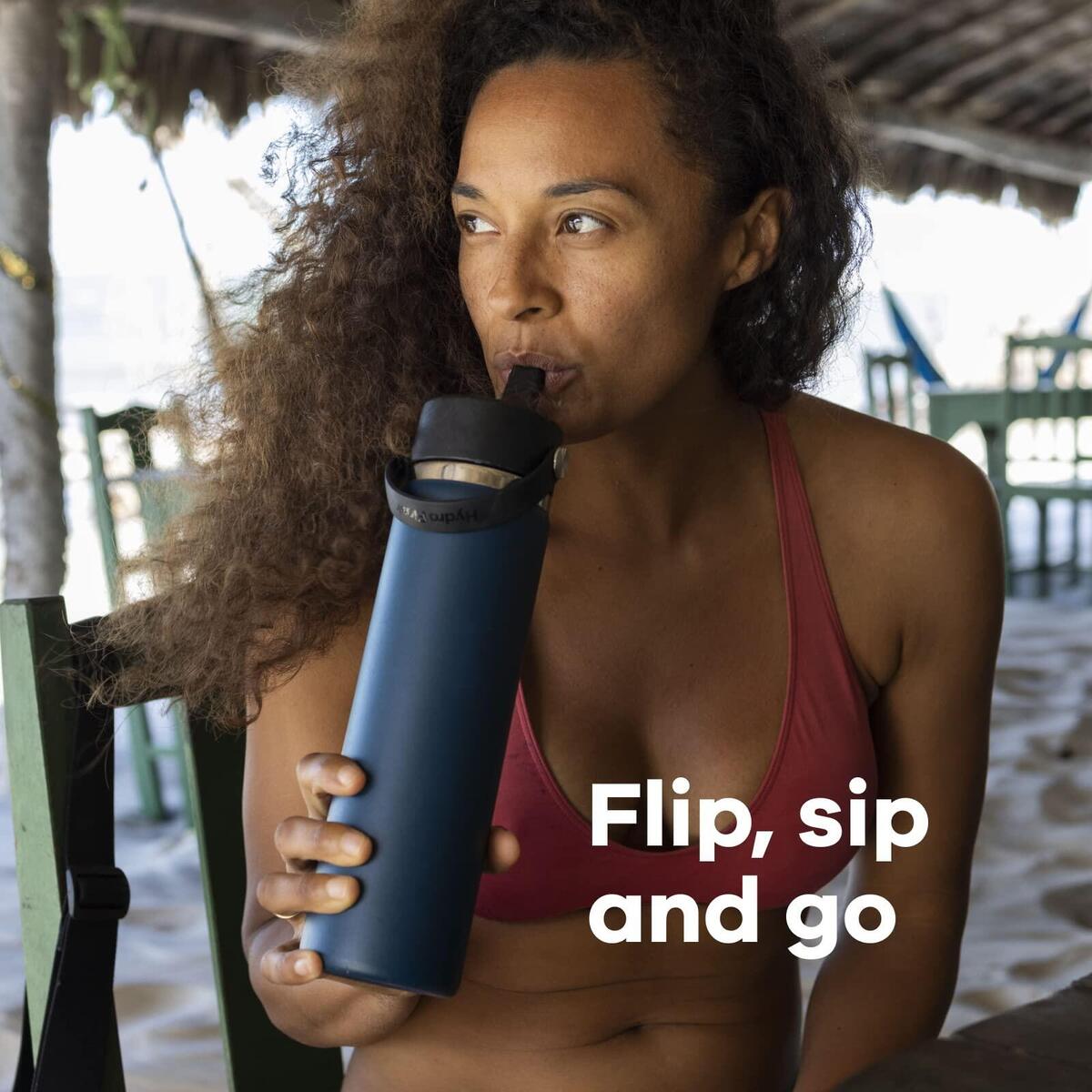 Hydro Flask Μπουκάλι Wide Flex Cap 946 ml – Μαύρο (W32BFS001)